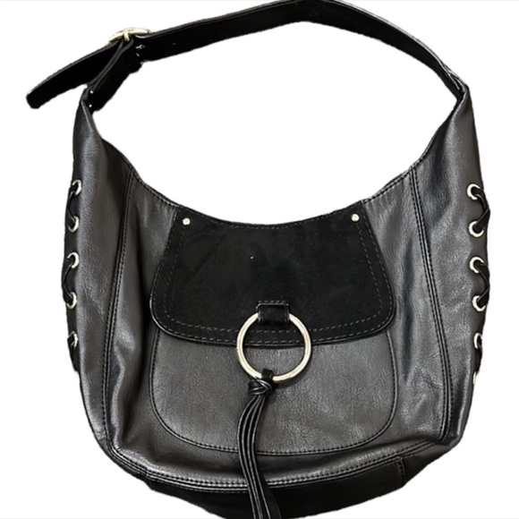 Black Nine West Shoulder Bag - Picture 1 of 4